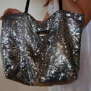Venus sequin tote bag